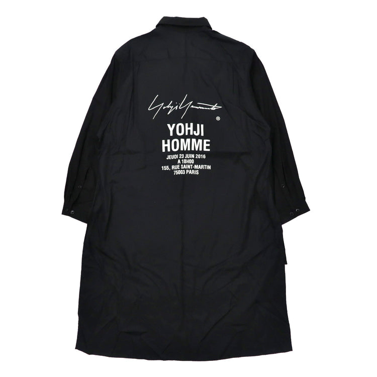 YOHJI YAMAMOTO キュプラクロス スタッフシャツ 2018年モデル