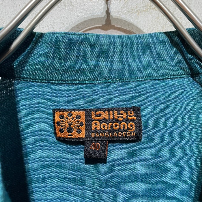 "Aarong" L/S Pullover Shirt | Vintage.City ヴィンテージ 古着