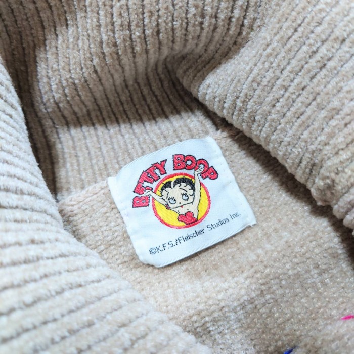 90’s BETTY BOOP ベティちゃん タートルネック ニット セーター | Vintage.City ヴィンテージ 古着