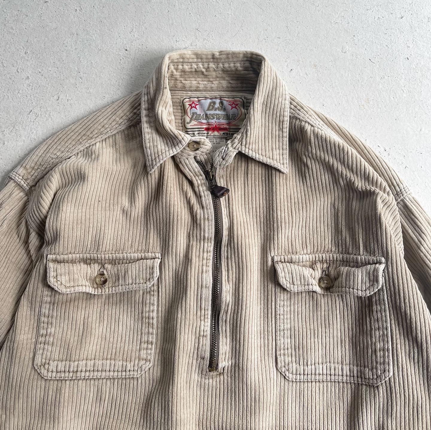 1990s 太畝corduroy pullover  shirt size L