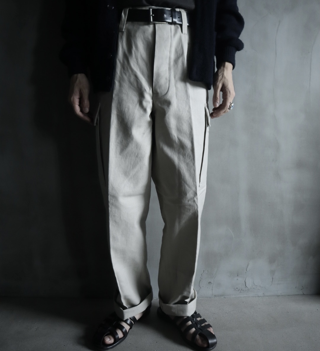 "DEADSTOCK"90s German Military Trousers