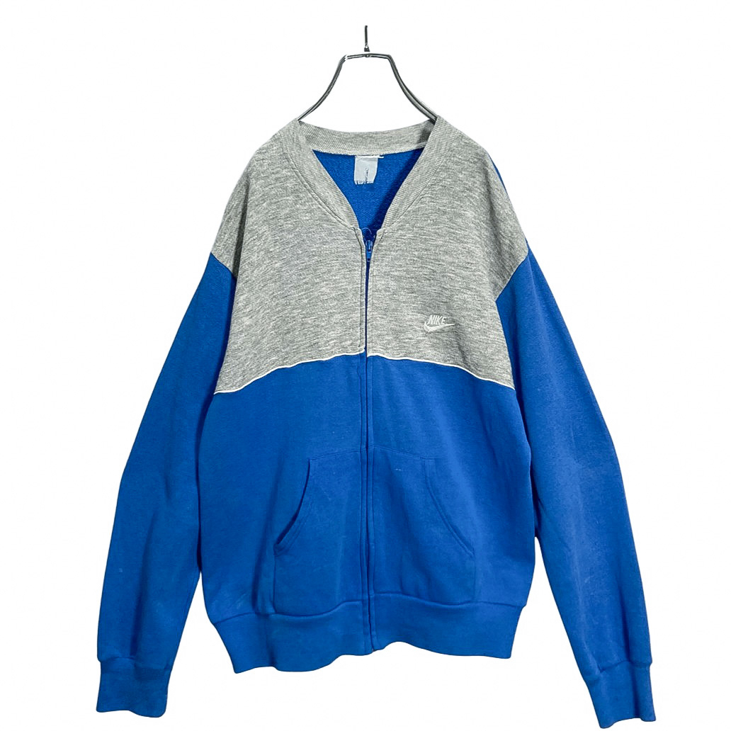90s NIKE bi-color sweat jacket