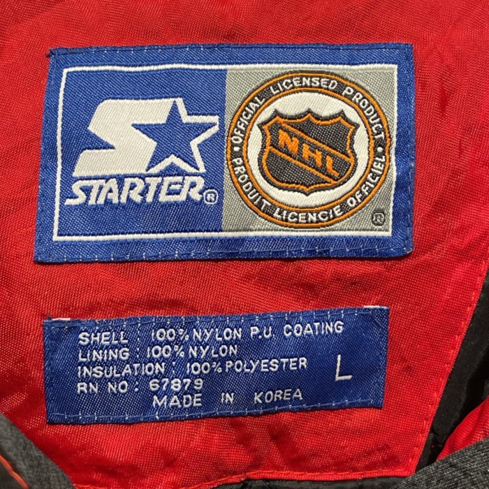 STARTER NHL デトロイト・レッドウイングス　ナイロンパーカー　A367 | Vintage.City ヴィンテージ 古着