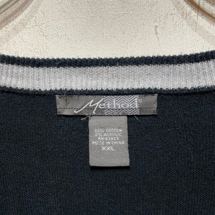 "Method" Knit Vest | Vintage.City ヴィンテージ 古着