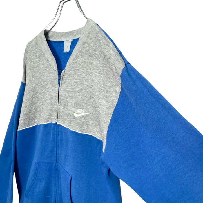 90s NIKE bi-color sweat jacket | Vintage.City ヴィンテージ 古着