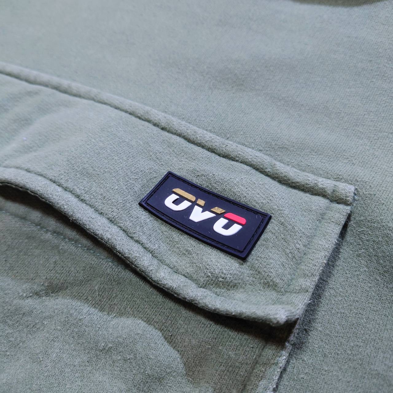 OVO カナダ製 マチ付き 胸ポケット スウェット プルオーバー パーカー