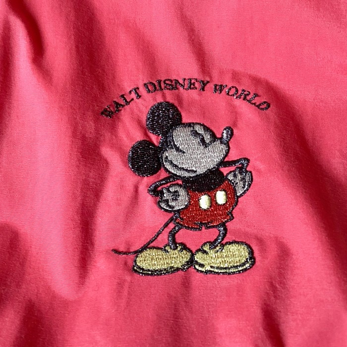 ミッキーマウス刺繍ナイロンジャケット | Vintage.City ヴィンテージ 古着