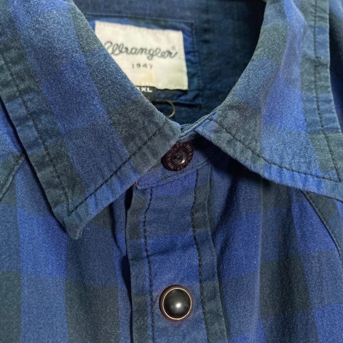 Wrangler L/S check design shirt | Vintage.City ヴィンテージ 古着