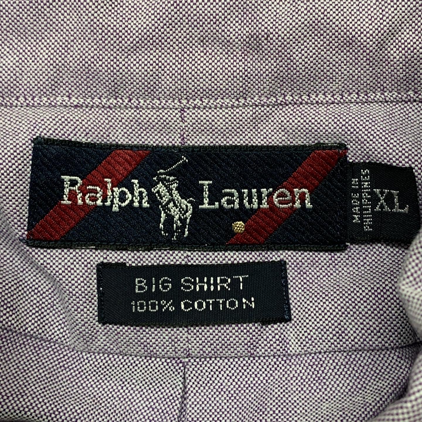 90'S RALPH LAUREN "BIG SHIRT" BDシャツ