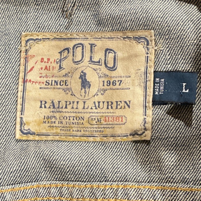 POLO Ralph Lauren ラルフローレン　デニムジャケット　1009 | Vintage.City ヴィンテージ 古着