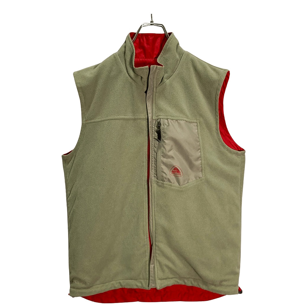 90-00s NIKE ACG reversible fleece vest