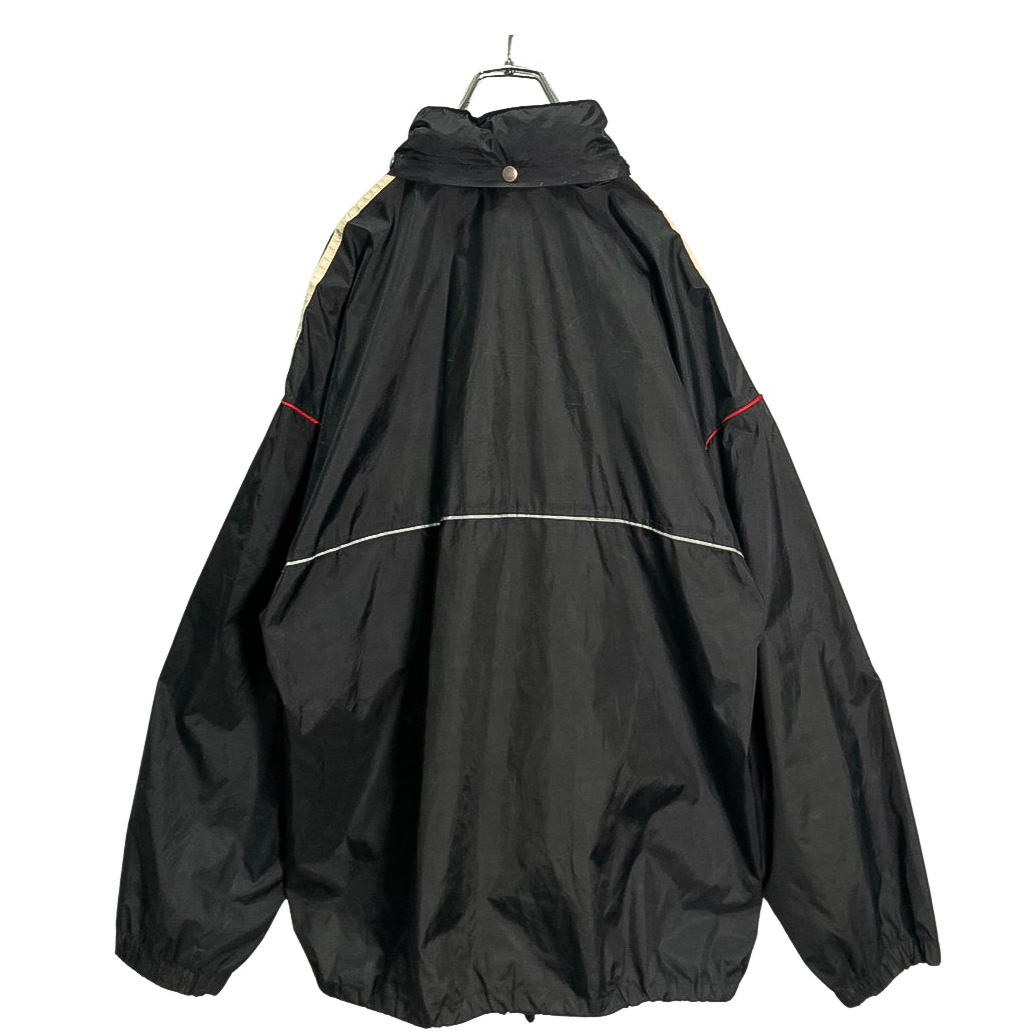 90s adidas zip-up bigsized nylon jacket