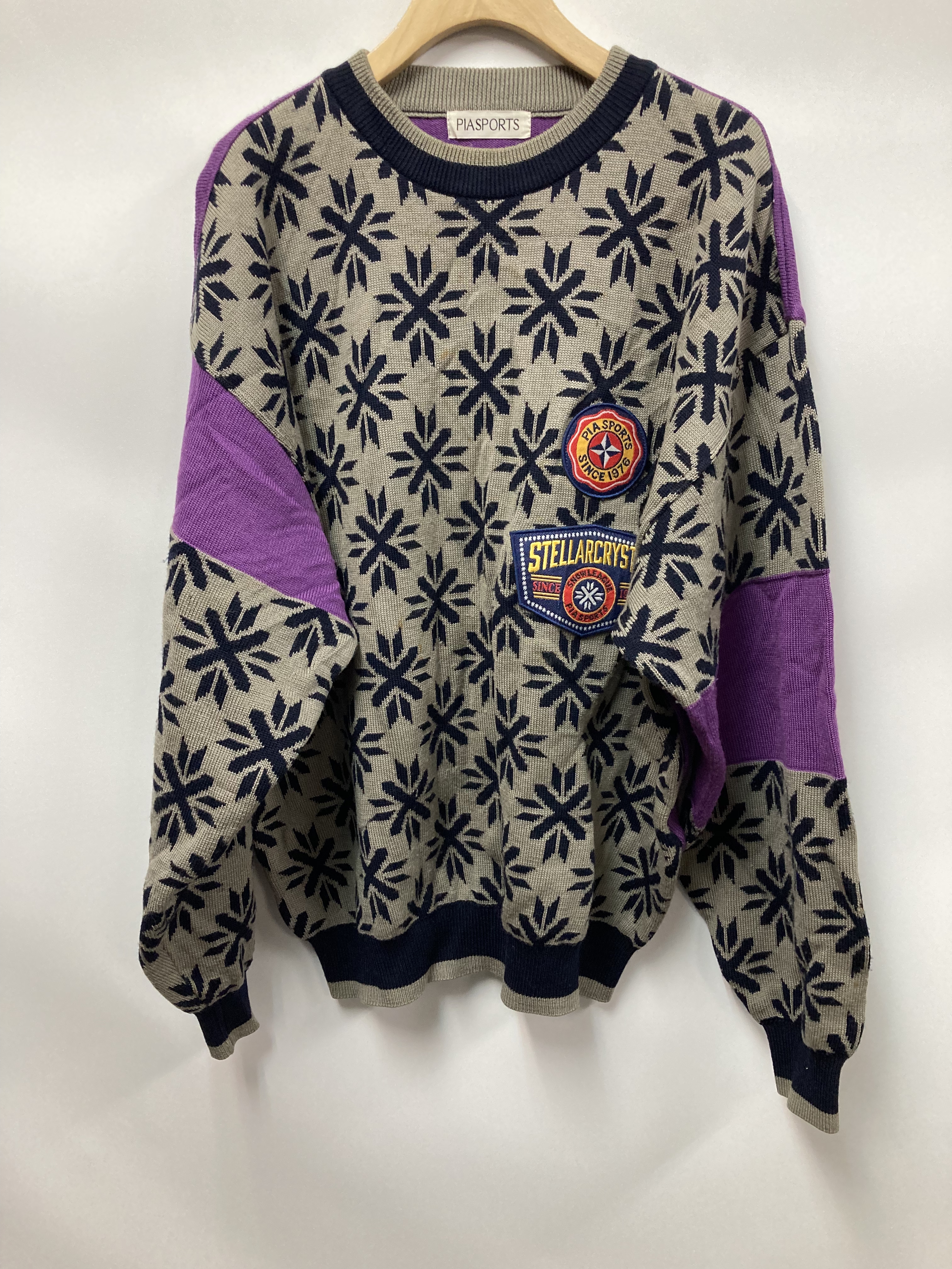 90’s PIA SPORTS knit sweater