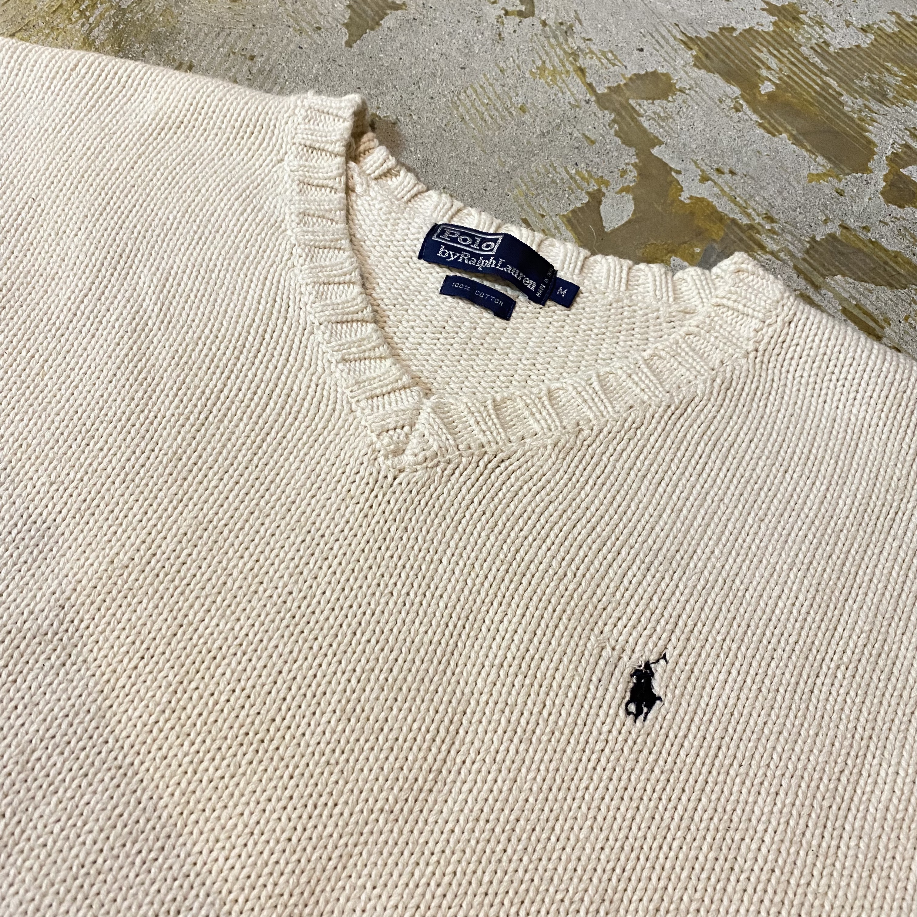 Polo Ralph Lauren v neck cotton knit