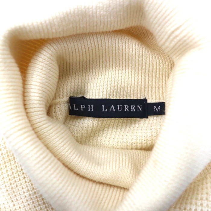RALPH LAUREN タートルネックニット セーター ユニオンジャック刺繍 | Vintage.City ヴィンテージ 古着