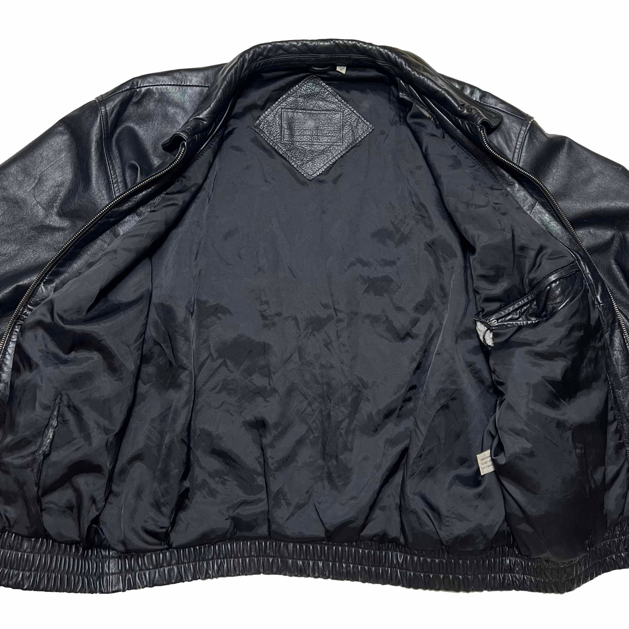 季節のおすすめ商品 90s 古着 KNIGHTSBRIDGE ライダースブルゾン ボンバージャケット