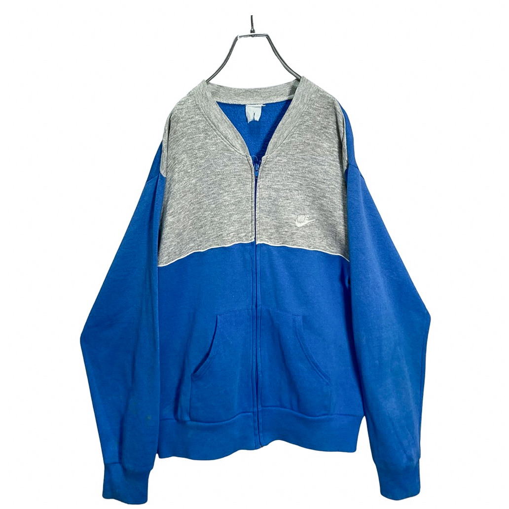 90s NIKE bi-color sweat jacket