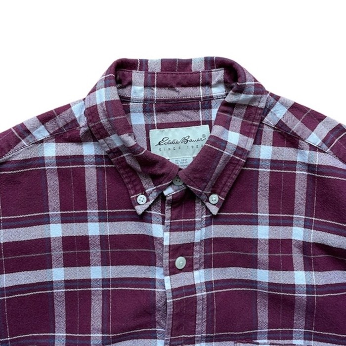 90s Eddie Bauer flannel shirt | Vintage.City ヴィンテージ 古着