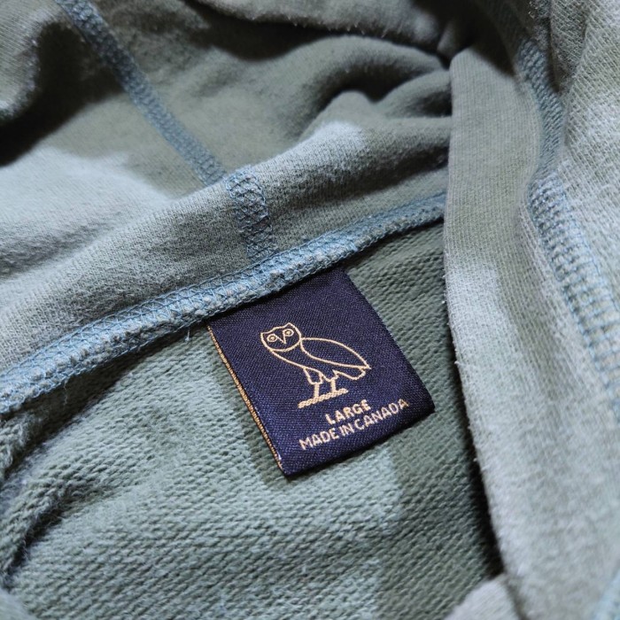OVO カナダ製 マチ付き 胸ポケット スウェット プルオーバー パーカー | Vintage.City ヴィンテージ 古着