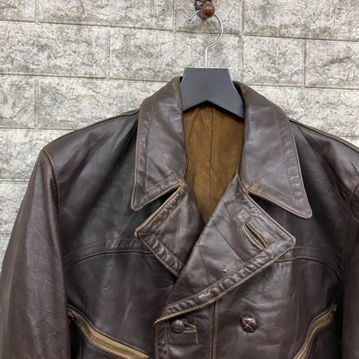 1950s Germany Vintage elvo Leather ドイツ軍 | Vintage.City ヴィンテージ 古着