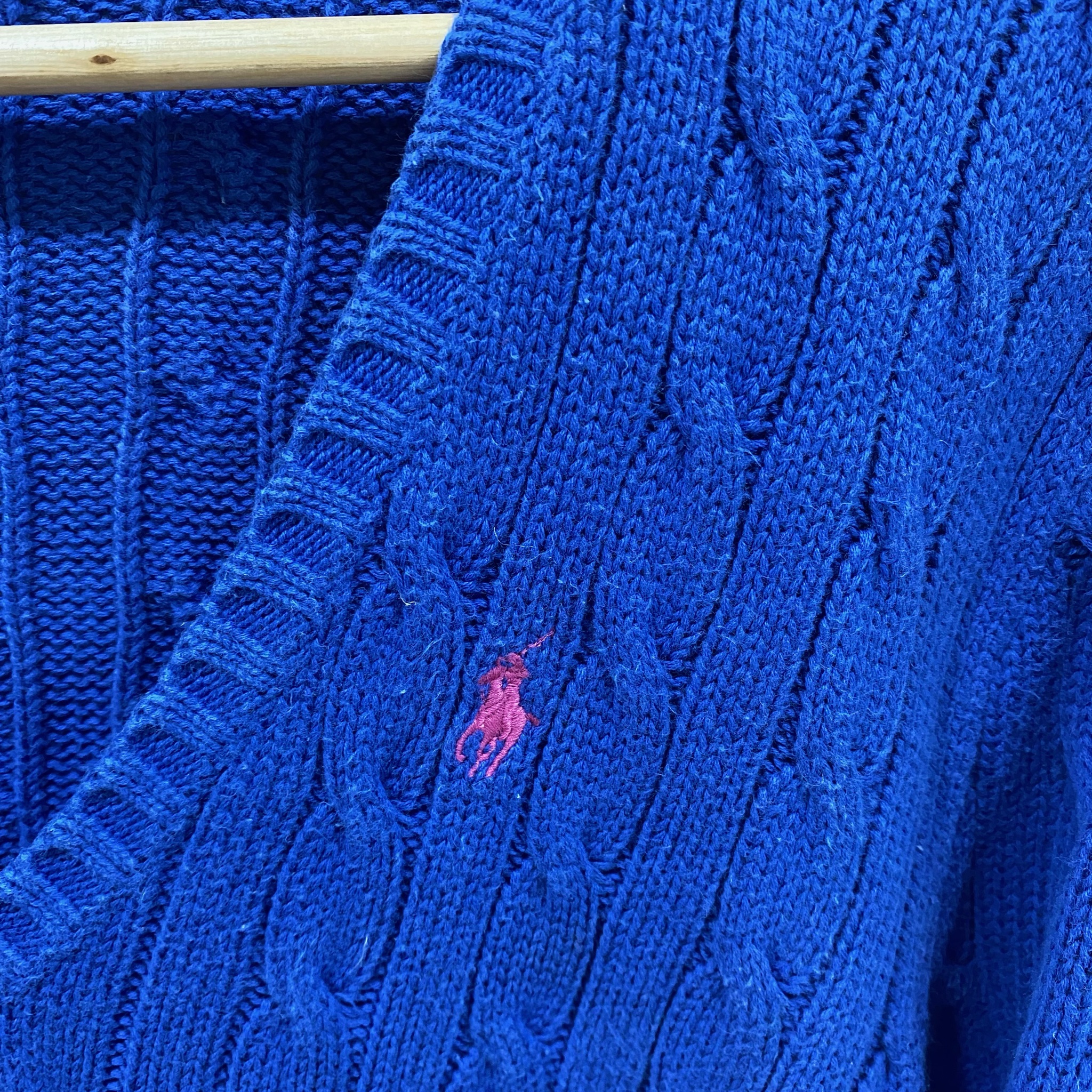 RalphLauren 90's ニット　セーター　ワンポイントロゴ　