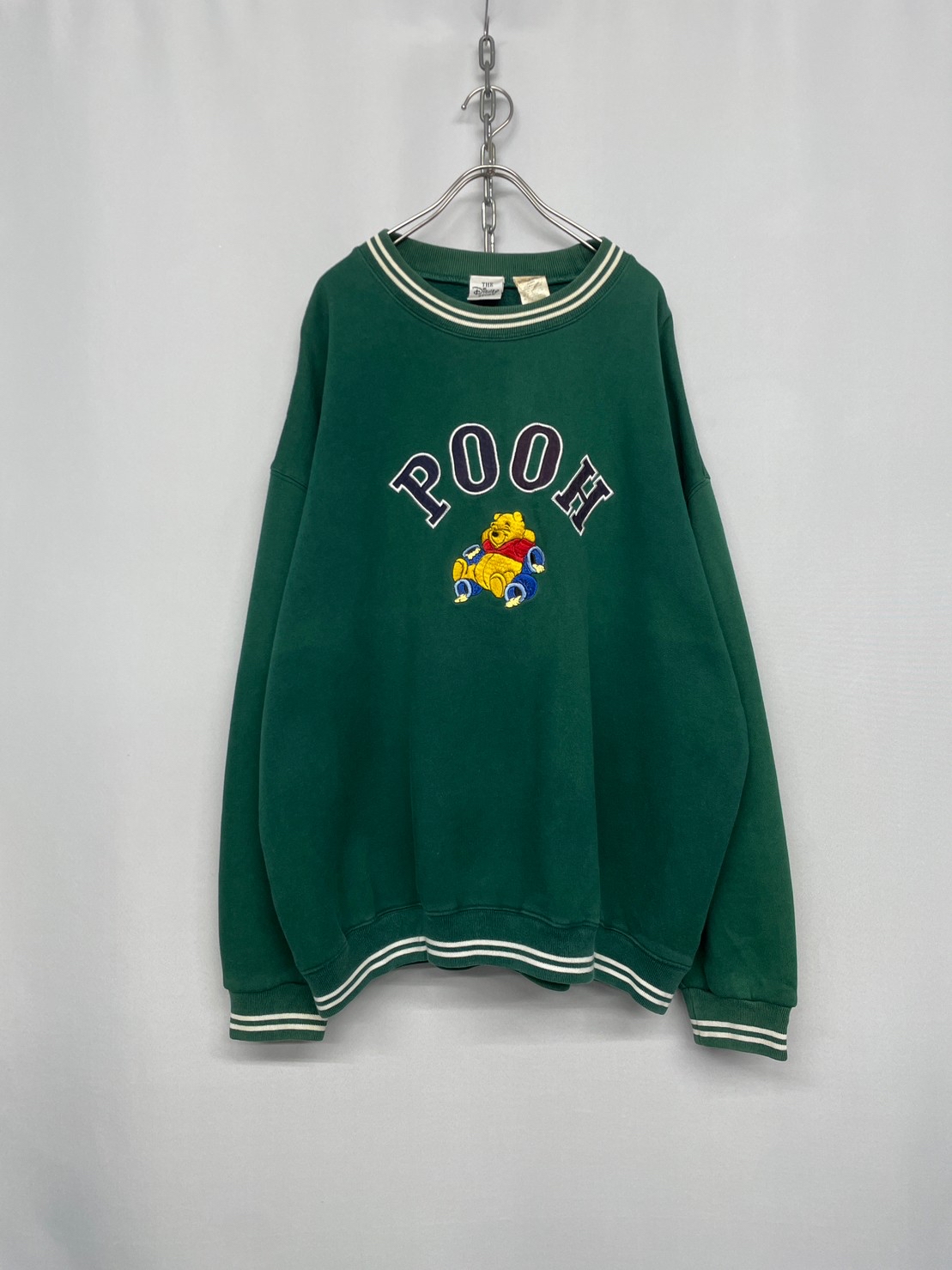 90’s “Pooh” Embroidered Sweat Shirt
