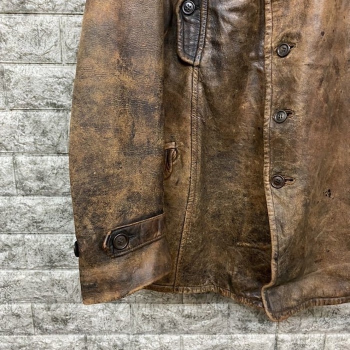 雰囲気抜群 40s Sweaden Leather Coat | Vintage.City ヴィンテージ 古着