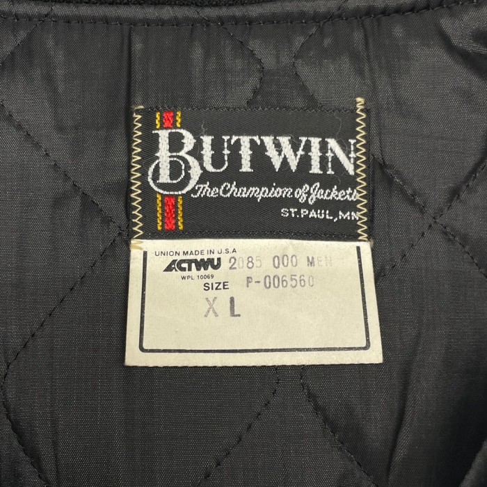 80’s “BUTWIN” Padded Nylon Jacket | Vintage.City ヴィンテージ 古着