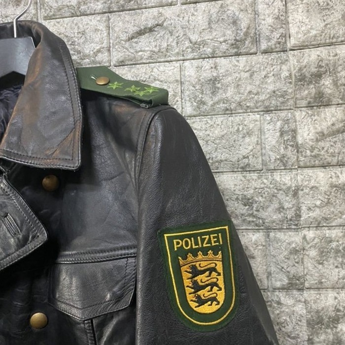 1980s 貴重なエンブレムワッペン付き Germany police ドイツ | Vintage.City ヴィンテージ 古着