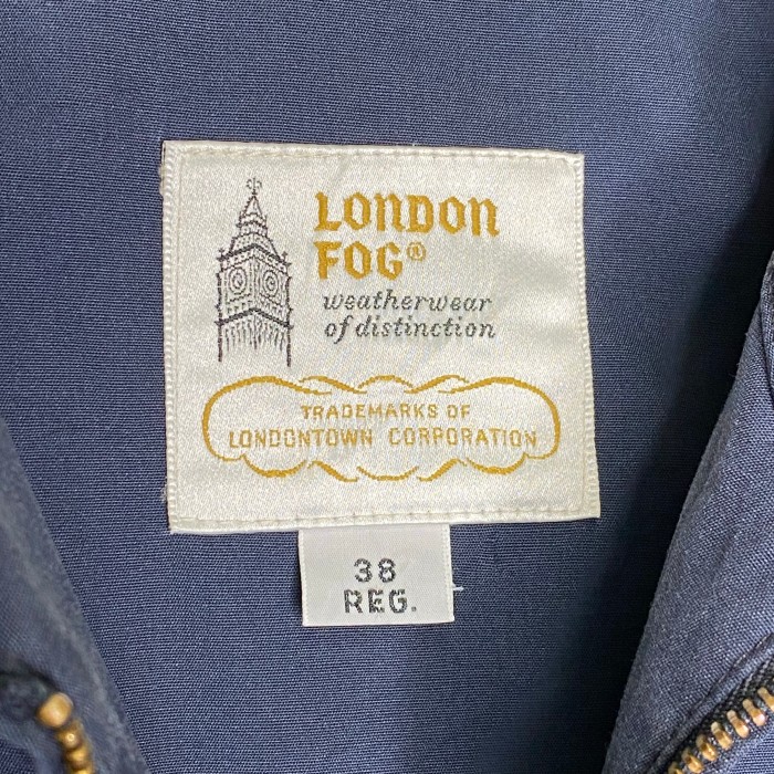 【ラグランスリーブ】LONDON FOG    スイングトップ　M　フルジップ | Vintage.City ヴィンテージ 古着
