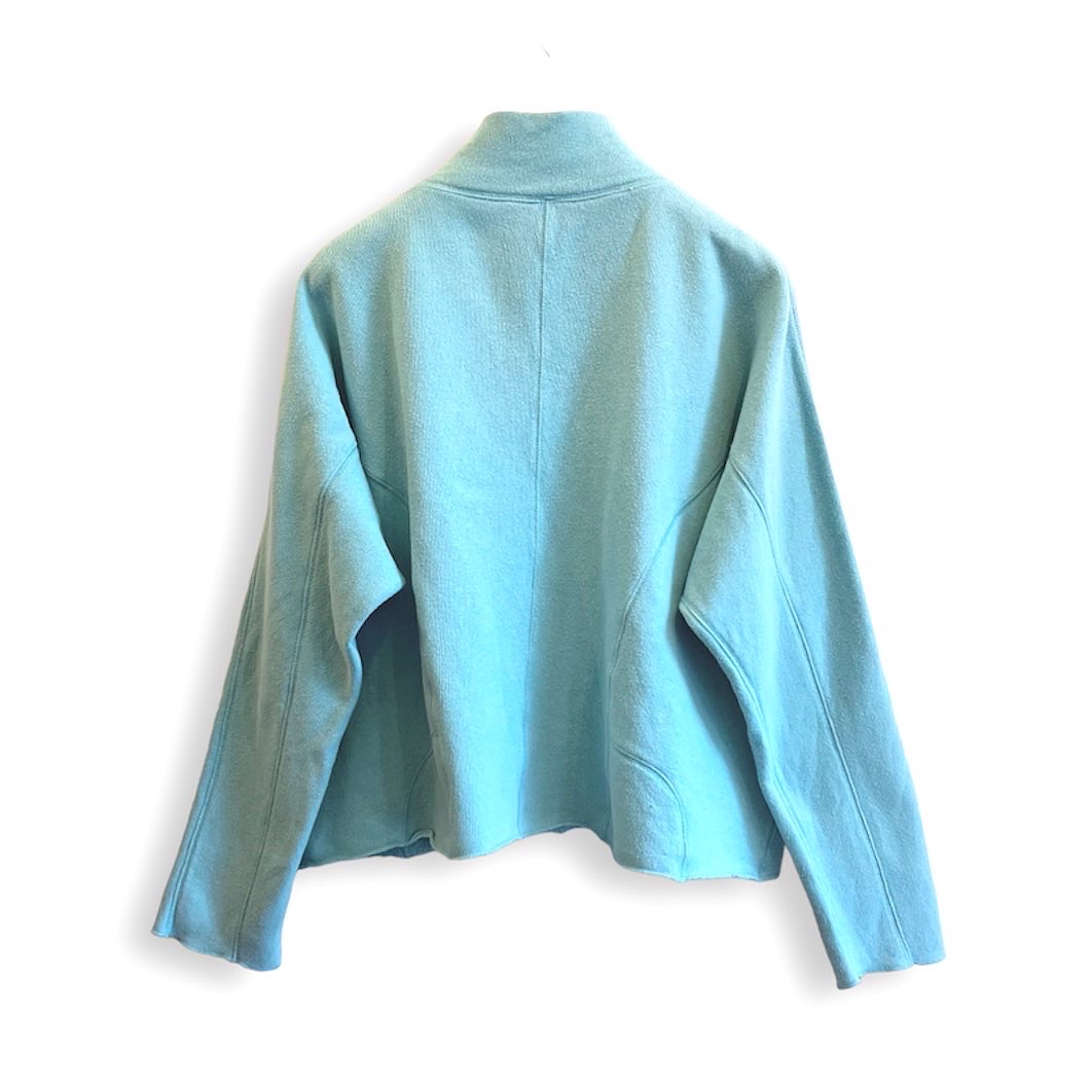 00s＂lucian pellat-finet＂ハーフジップスウェットシャツ