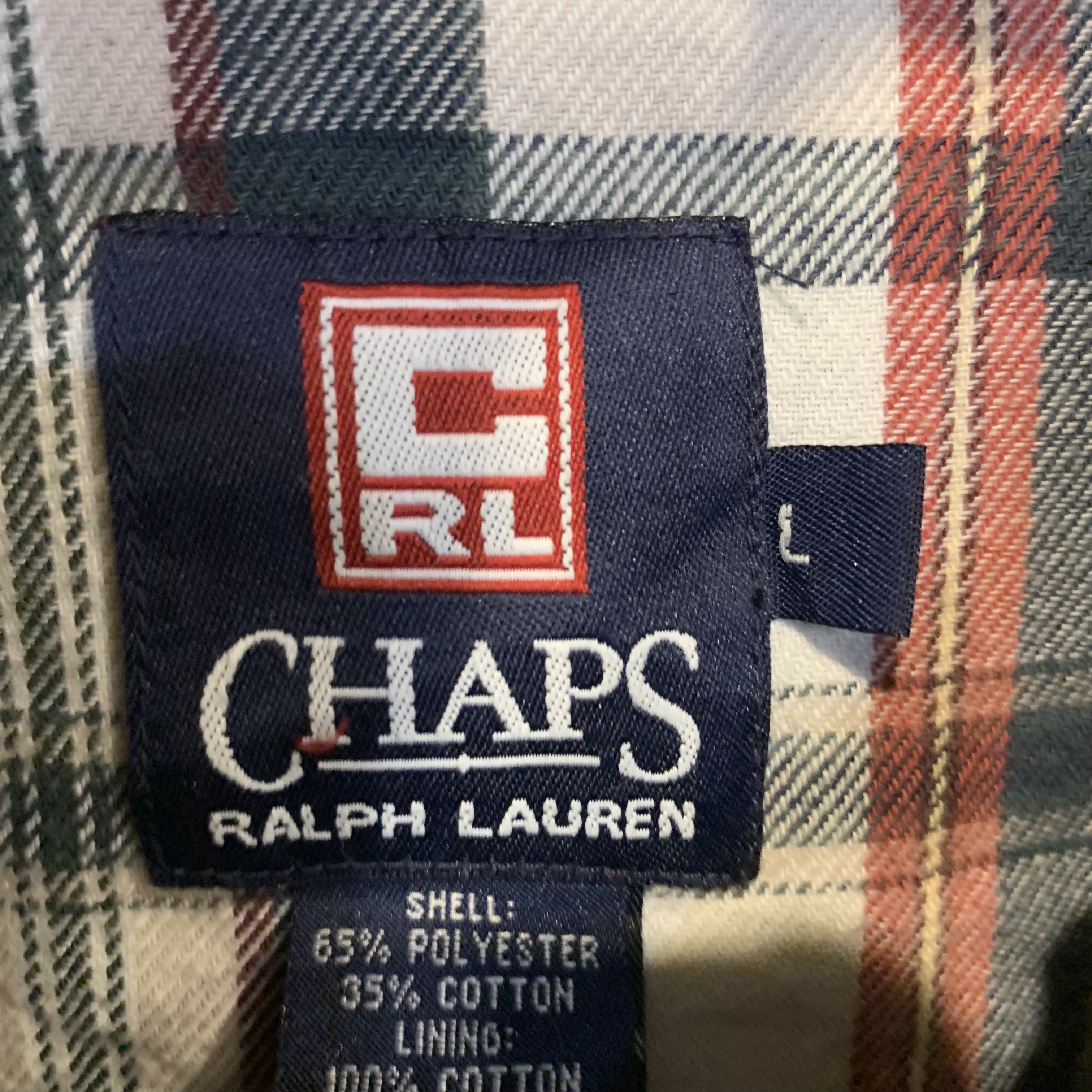 CHAPS Ralph Lauren polyester swingtop