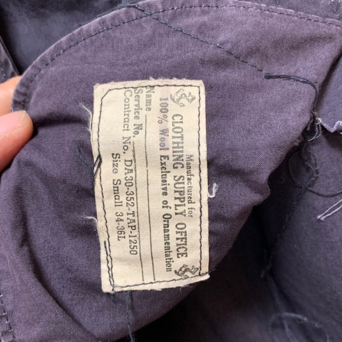50’s “U.S.NAVY” Cotton Trench Coat | Vintage.City ヴィンテージ 古着