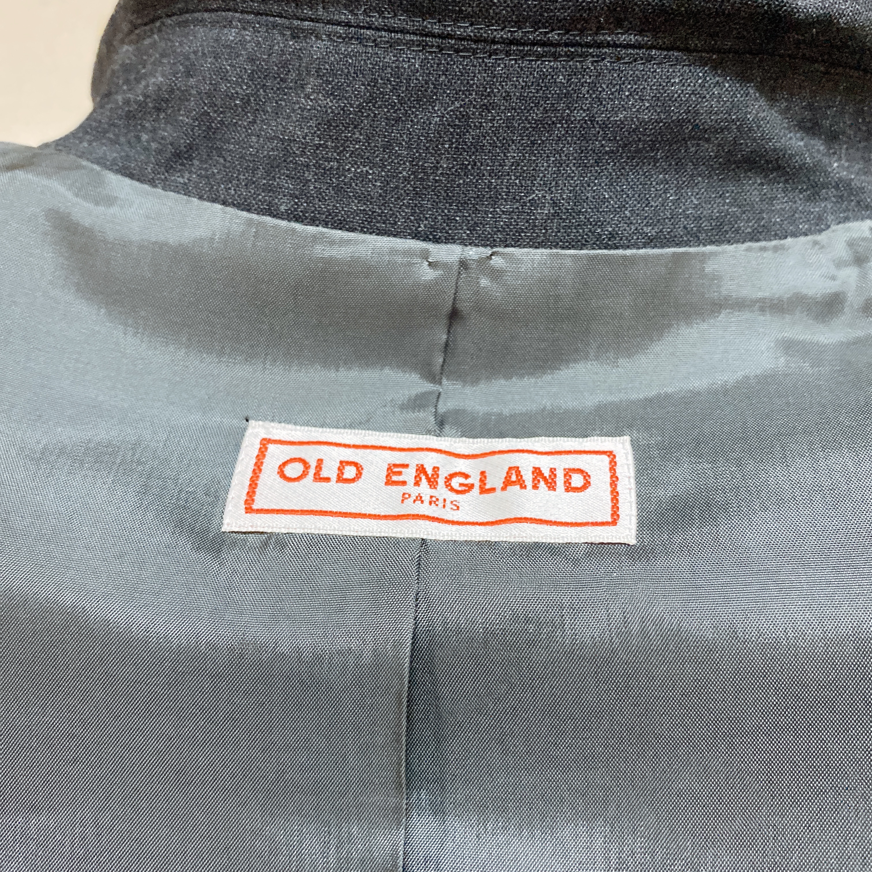 オールドイングランド　ウールジャケット　グレー　OLD ENGLAND 美品