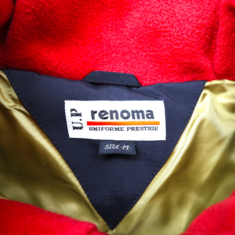 U.P RENOMA ダウンジャケット M ネイビー ナイロン 90年代 未使用