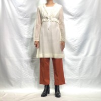 60s Sears ivory white lace onepiece | Vintage.City ヴィンテージ 古着