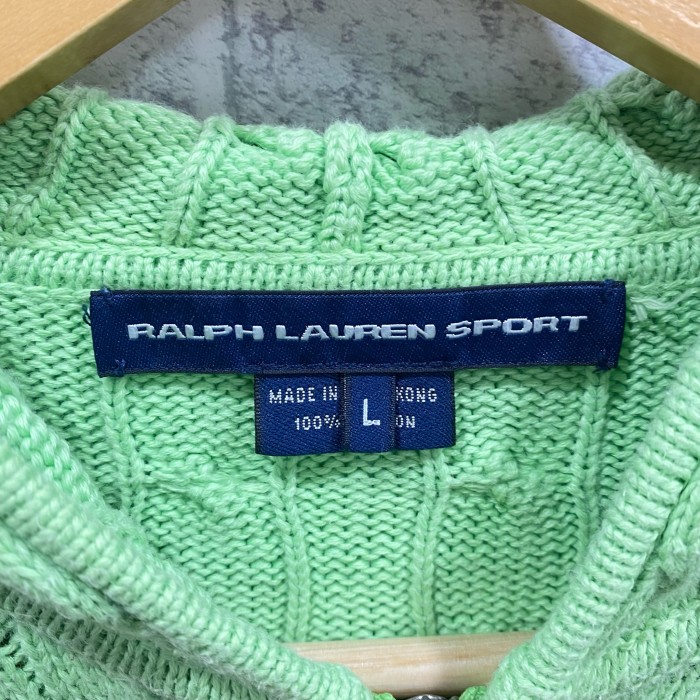 【SALE】RalphLauren フルジップセーター　ニット　フード付き　スポーツ | Vintage.City 빈티지숍, 빈티지 코디 정보