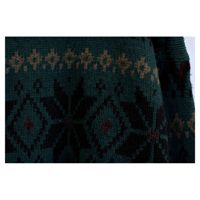 1980s “GAP” Nordic Wool Sweater | Vintage.City 古着屋、古着コーデ情報を発信