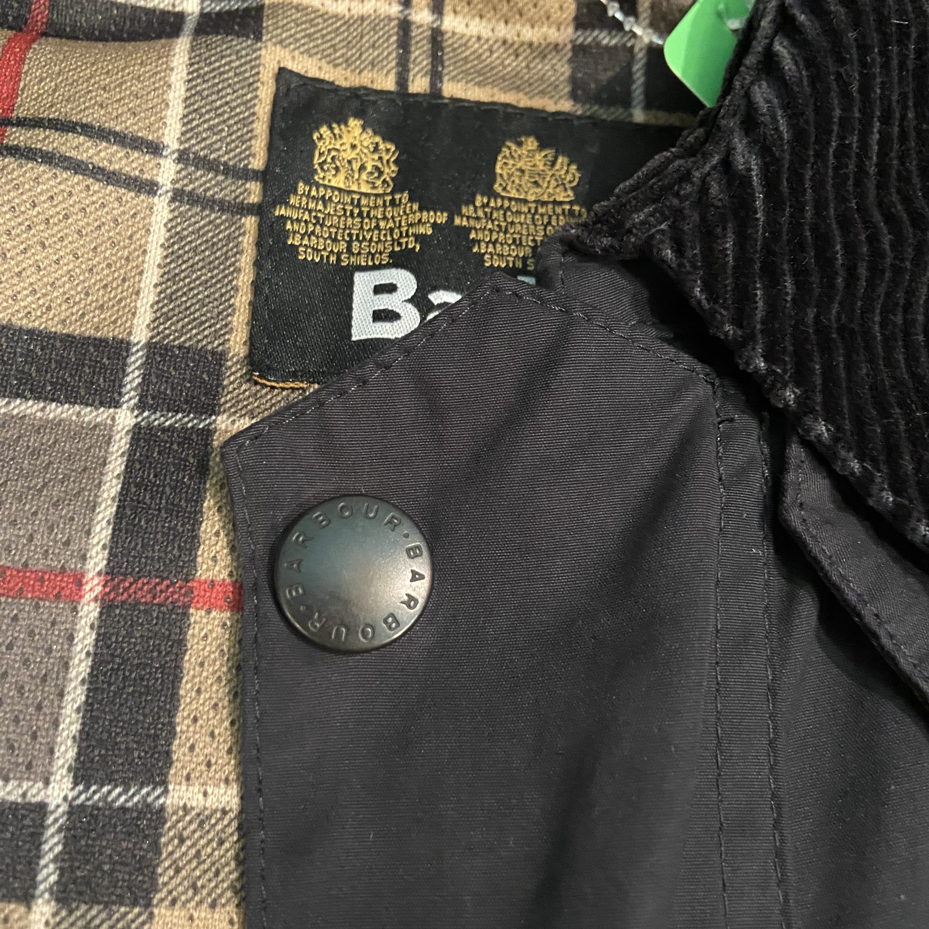 バブアークラシックタータン Barbour コート ジャケット ステンカラー 紺