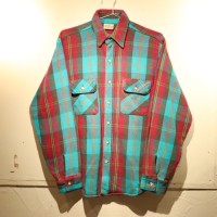 90's FIVE BROTHER Checked Flannel Shirt | Vintage.City ヴィンテージ 古着