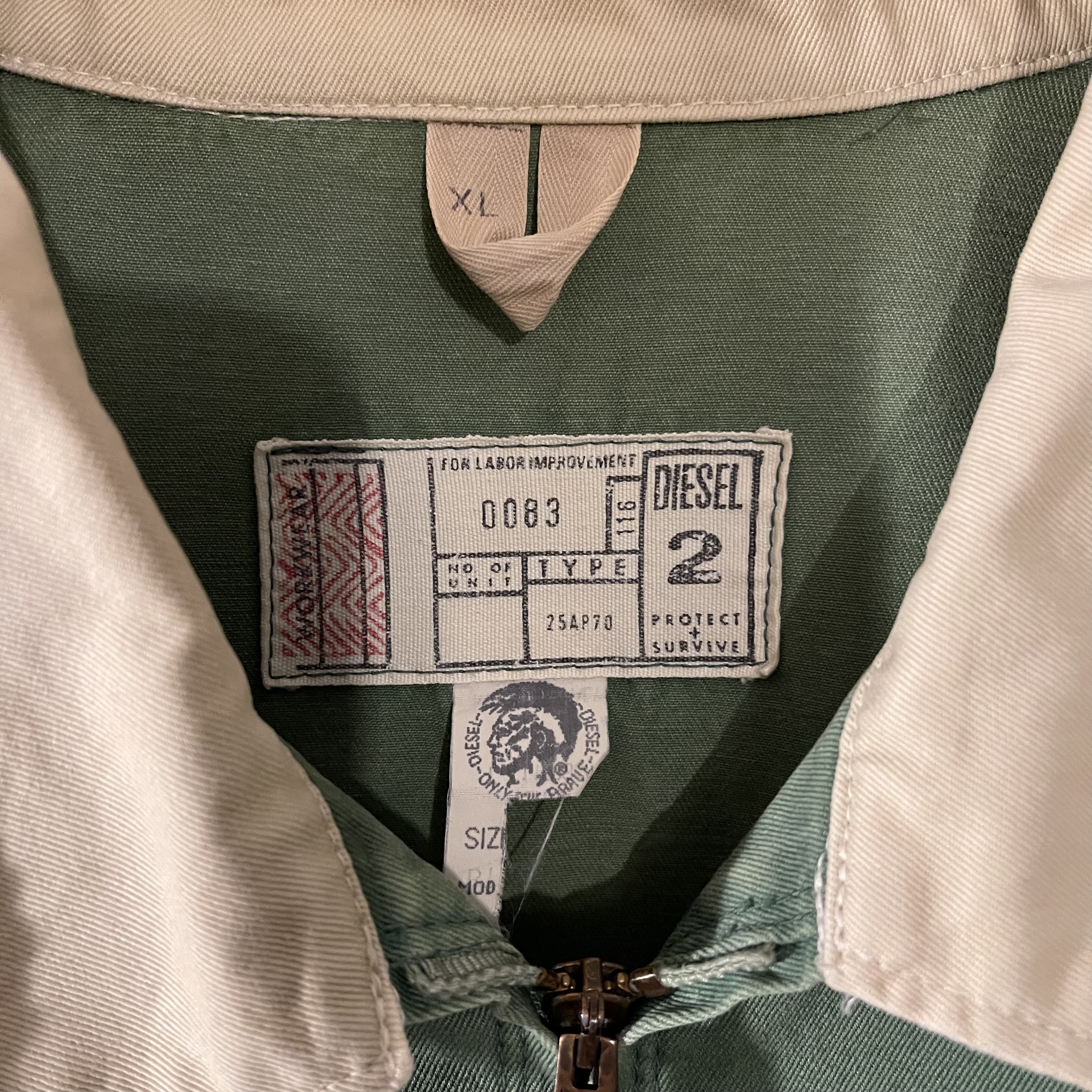 90's DIESEL Work Jacket | Vintage.City
