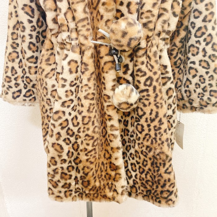 ヴィンテージ　コート　ヒョウ柄　アクリル　vintage coat | Vintage.City 古着屋、古着コーデ情報を発信