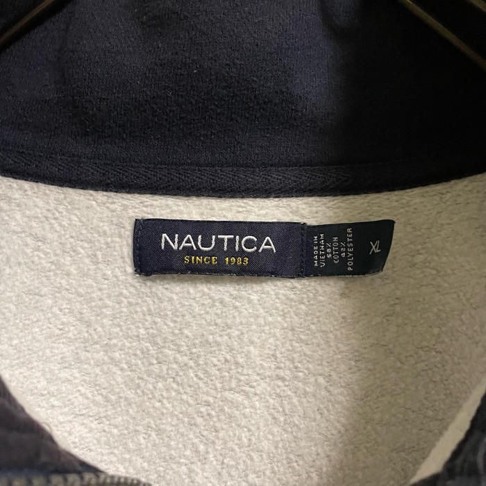 nautica ハーフジップスウェット　ワンポイント刺繍 | Vintage.City 古着屋、古着コーデ情報を発信