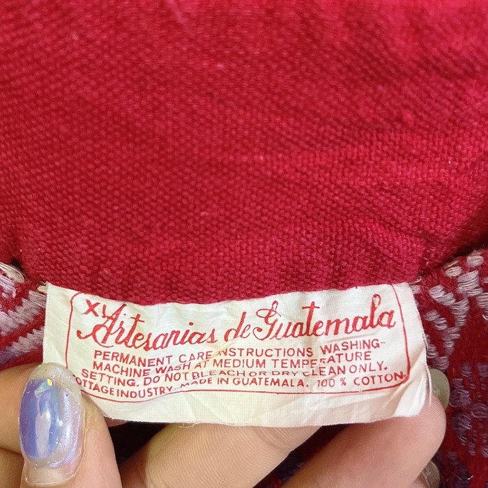 グアテマラ刺繍ワンピース(red)/2316 | Vintage.City 빈티지숍, 빈티지 코디 정보