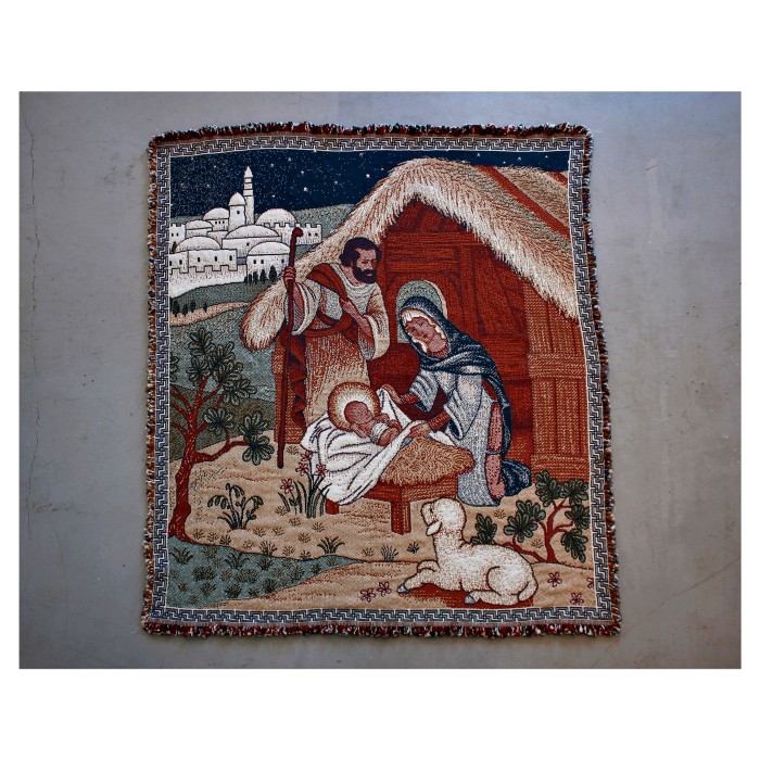 American Vintage Rug “Birth of Christ” | Vintage.City 빈티지숍, 빈티지 코디 정보