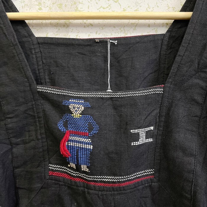 グアテマラ刺繍ワンピース(black)/2315 | Vintage.City 古着屋、古着コーデ情報を発信