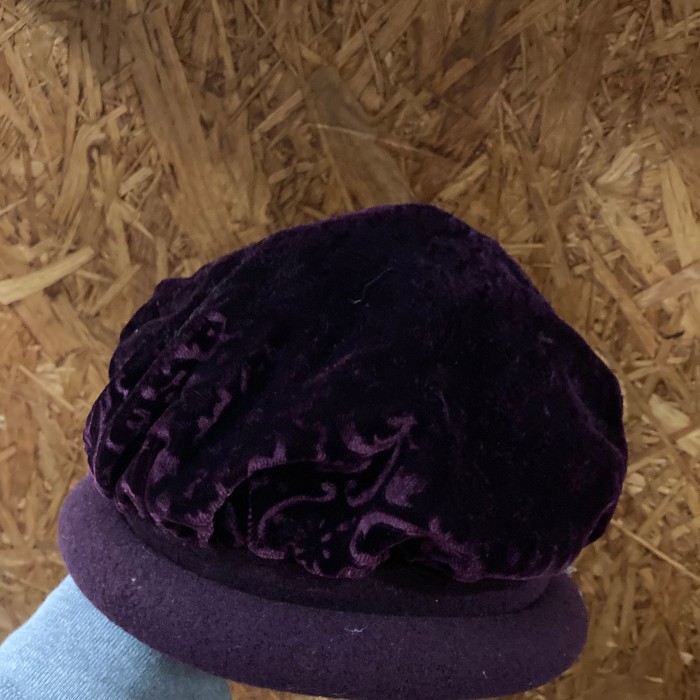 80’s カナダ製PARKHURSTベルベット帽子 | Vintage.City 빈티지숍, 빈티지 코디 정보