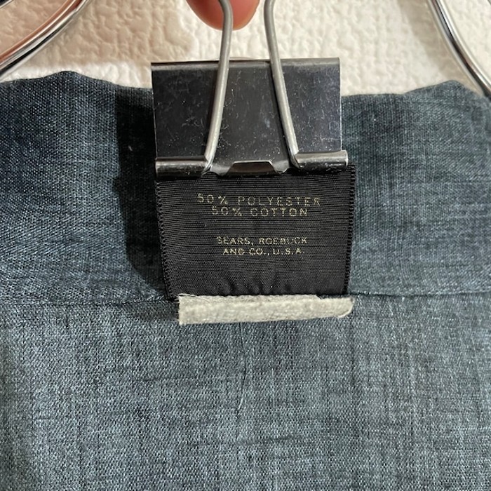 Sears open collar shirt | Vintage.City 빈티지숍, 빈티지 코디 정보