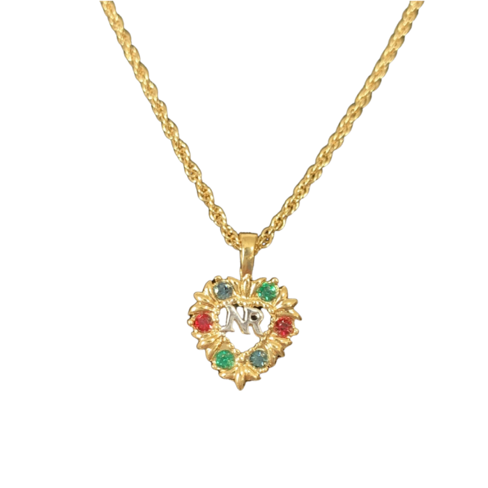 Deadstock Nina Ricci Colorful Necklace | Vintage.City 빈티지숍, 빈티지 코디 정보