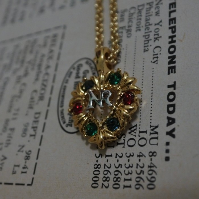 Deadstock Nina Ricci Colorful Necklace | Vintage.City 빈티지숍, 빈티지 코디 정보